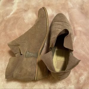Dolce Vita suede ankle booties